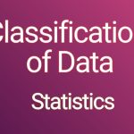 Classification of data